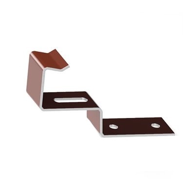 FOS Firstklammer ALU 470/140 rot f. Creaton PMZ (ehem. Meindl Nr.5)