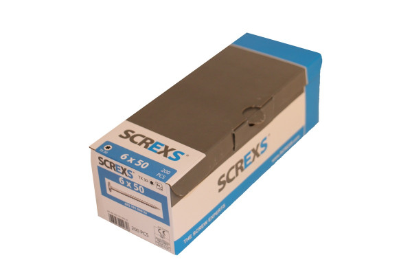SWG wood construction screw Vz Tx 30 6.0x50 with flat head - 200 pieces
