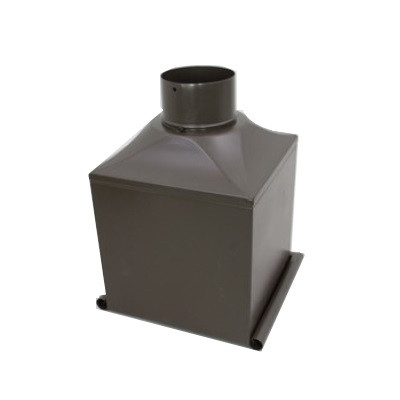 PREFA Wasserfangkasten D 100mm 220/220/330mm braun