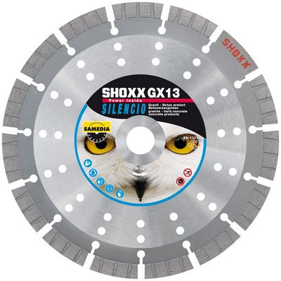 Samedia Dia-Trennscheibe SHOXX GX13 Ø350x30/25.4x13mm SILENCIO