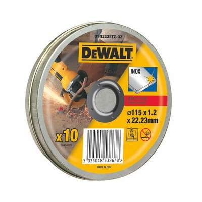 SBD Trennscheibe Edelstahl 115x1.2mm flach - DT42335TZ-QZ