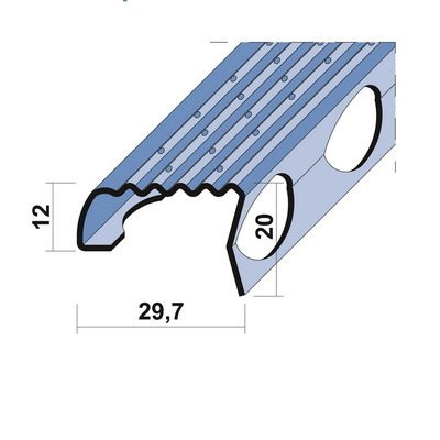 Maisch Treppenschiene 1.2m 02000 120,0