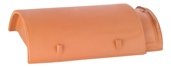 Erlus ridge finishing tile No.15 natural red - N