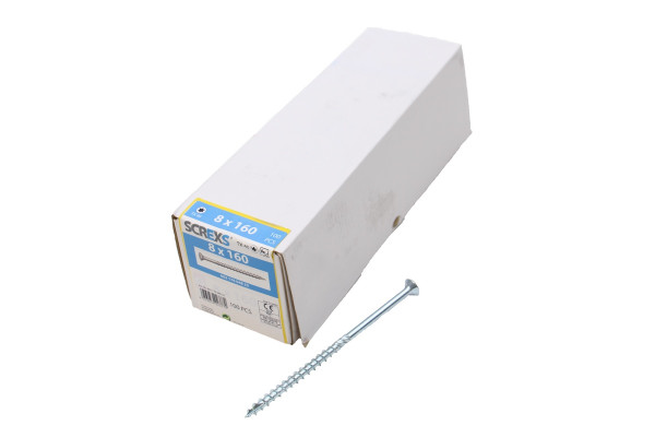SWG Holzbauschraube Vz Tx 40 8.0x180 m. Senkkopf - 100 Stück