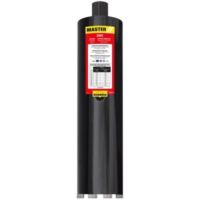 Samedia Diamant-Bohrkrone DBK Ø122x450mm Aufnahme 1 1/4"" UNC