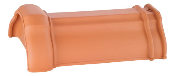 Erlus ridge finishing tile No.18 natural red - N