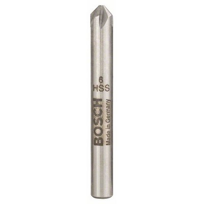 Pogłębiacz stożkowy Bosch HSS cylindryczny 6x48mm M3 o średnicy 6mm