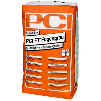 PCI FT-Fugengrau 25kg Sack Farbe:Nr. 16 silbergrau