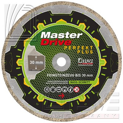 Diewe MASTER DRIVE PERFEKT PLUS Diamanttrennscheibe Ø250mm 25.4