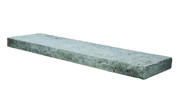 Lagotrade Silver silbergrau Mauerabdeckung 100/30/6 cm