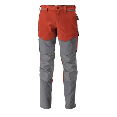 MASCOT® Customized Hose m. Knietaschen herbstrot/anthrazitgrau Gr. 82C58