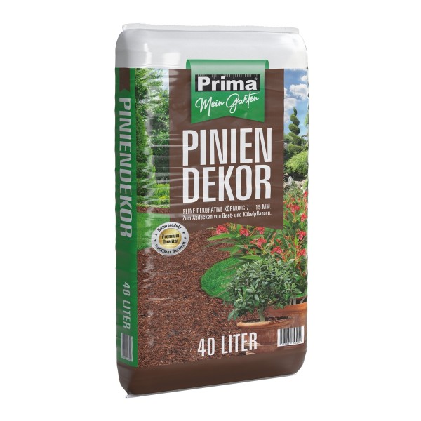 Prima Pinien Dekor fein 7-15mm 40L 100% Pinienborke maritimer Herkunft
