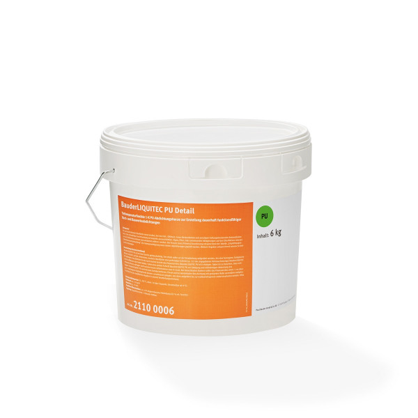 BauderLIQUITEC PU Detail slate grey - 14kg/bucket