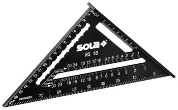 Sola Sparrenwinkel RS 18 besch. 18cm schwarz