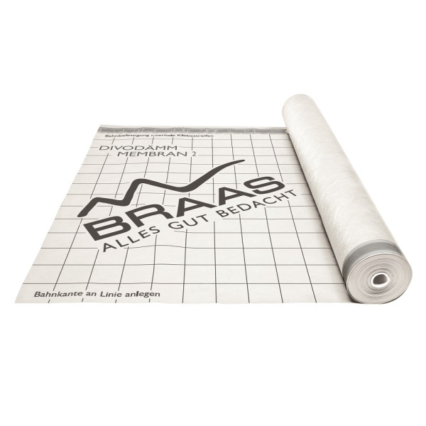 Braas DivoDämm Membran 2 2S 1.5x50.0m UDB-A USB-A
