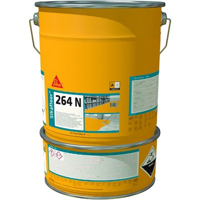 Sikafloor 264 N 2-komp. 30kg steingrau Komponente A = 23.7kg RAL 7030