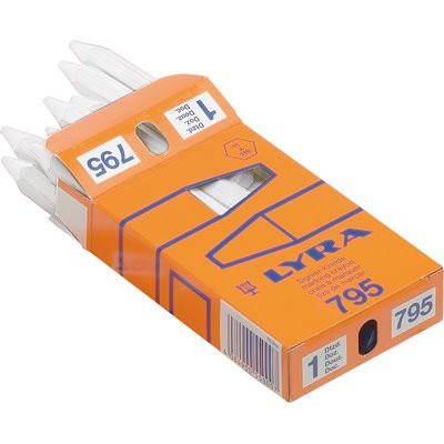 Triuso Signierkreide weiß 12 Stück unpapiert