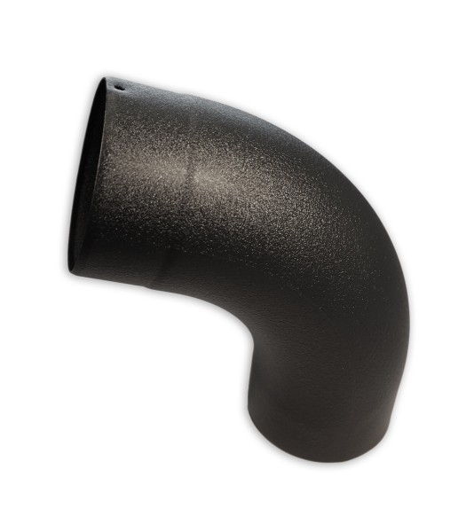 Haushaut Aluminium Rohrbogen 72° DN 100 Anthrazit Pearls