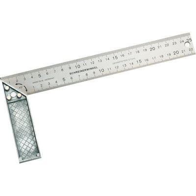 Triuso joiner's square 200mm die-cast with miter blade 32mm wide