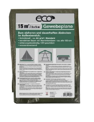 Nespoli Gewebeplane 3x5m m. Ösen blau