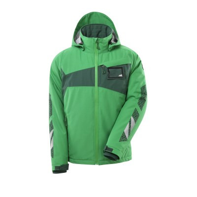 MASCOT® winter jacket with CLIMASCOT® lining grass green/green size XS
