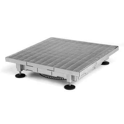Monsun® Drain vz Gullyaufsatz o. Füße m. Maschenrost MW30x10 400x400x63mm