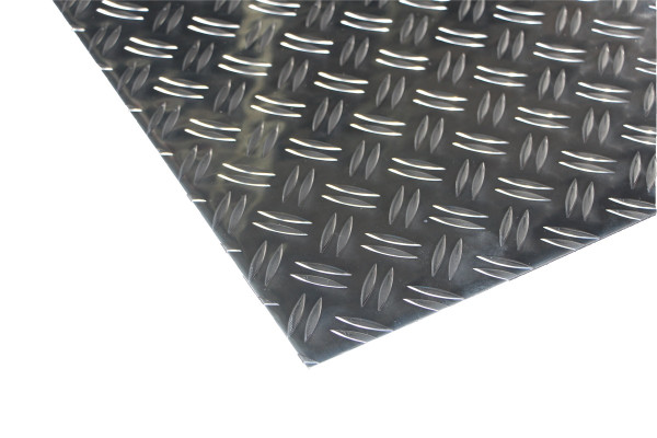 Aluminiowa płytka brodawkowa duet AlMg3 1,5/2,0x1250x2500mm na panel 14,50kg