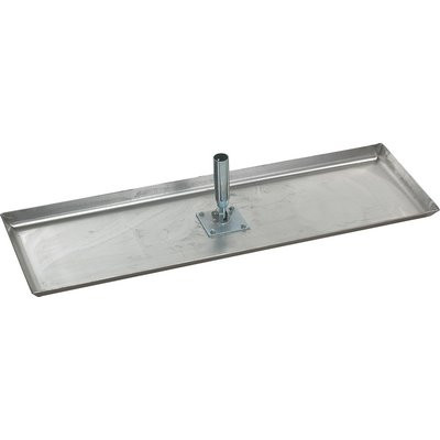 Triuso Betonschieber 98x30cm Aluminium, Kippgelenk, Tülle