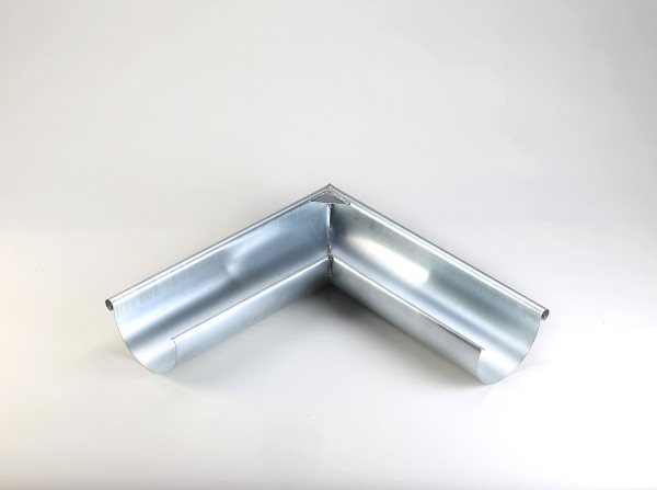 Frank CU gutter angle outside half-round 280/500 with large bead 90 degrees