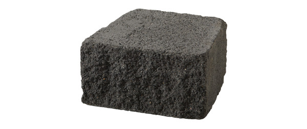 Radienstein Vermont Abdeckstein basananthrazit. gebr.. gealtert. gestr.