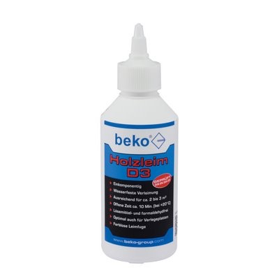 Beko Holzleim D3 200g weiß