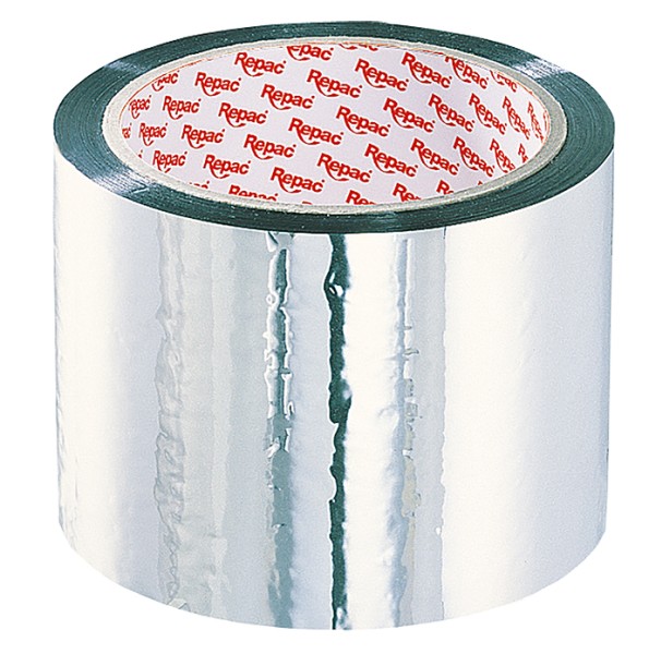 Repac Alubedampftes Polyband 50m x 75mm selbstklebend