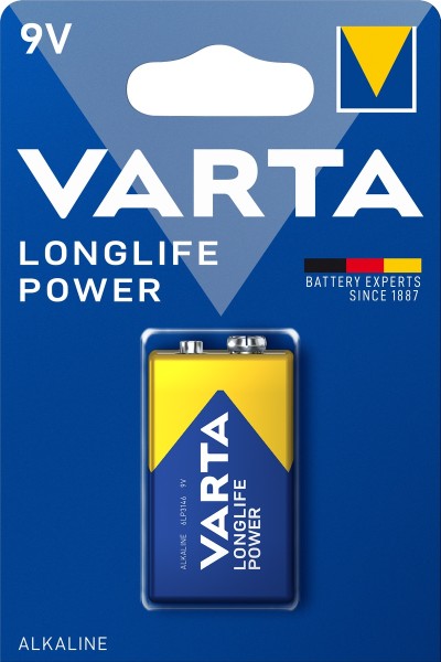 VARTA Batterie Longlife Power 9V 1er Blister