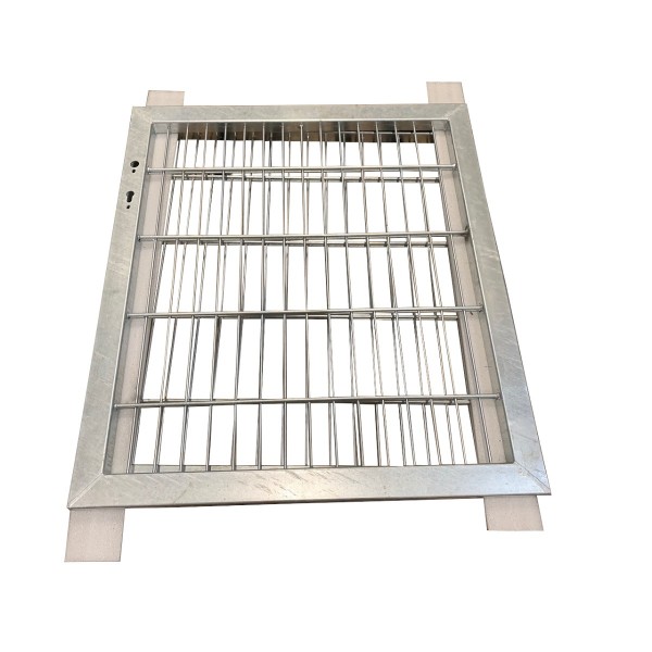 RANKO Gartentor 1-flügelig vz 1000x1000mm ohne Pfosten
