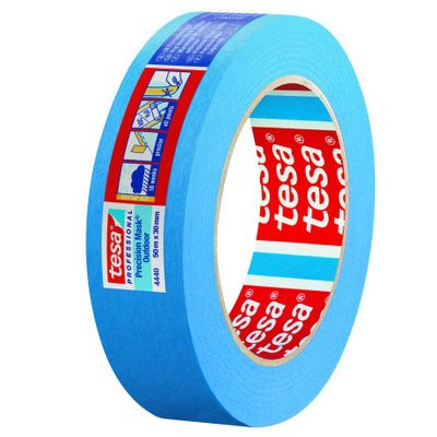 tesa® Precision Crepe Plus Outside 50mx50mm 11 niebieski - 4440