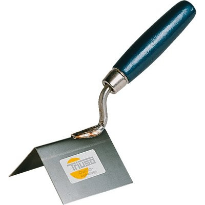 Triuso Stukkateureckspachtel Außeneck Edelstahl 80x60x60mm