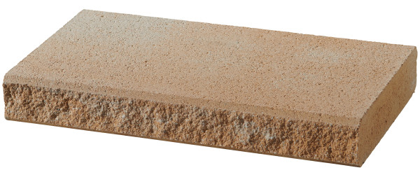 Abdeckplatte Vermont 60x35x8cm sunset. gebr.. kugelgest.