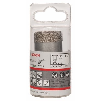 Bosch Diamanttrockenbohrer Dry Speed Best Keramik 30x35mm
