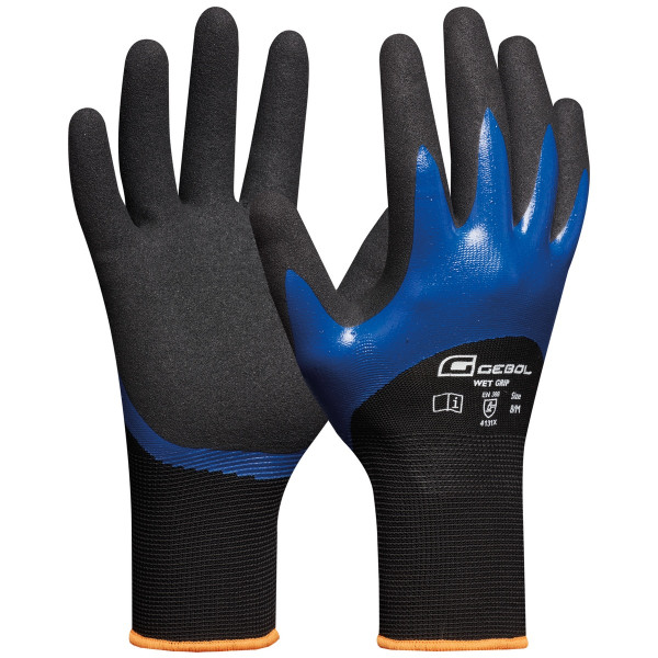 Gebol Handschuh Wet Grip Gr. 10