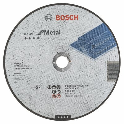 Tarcza tnąca Bosch Expert metal prosta A 30 S BF 230x3,0mm