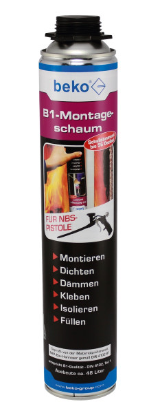 Pianka montażowa Beko B1 do pistoletu NBS 750ml