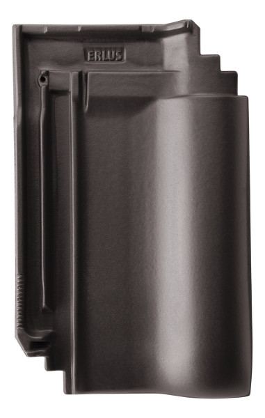 Erlus E58 renovation flat roof tile 1st grade anthracite - N