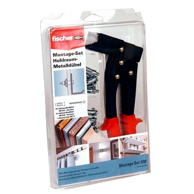 Zestaw montażowy Fischer szczypce montażowe do mocowania wnękowego HMZ3 + 30 kołków wnękowych