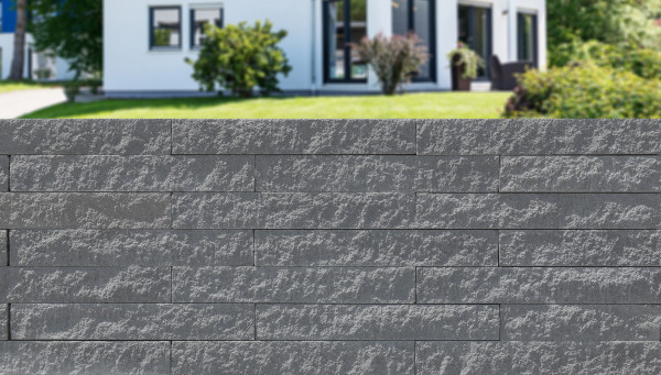 End element Cubaro cover stone 67.5x22.5x10. light grey. burnished.