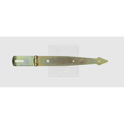 SWG Überfalle Spitze Form 300mm m. Scharnier
