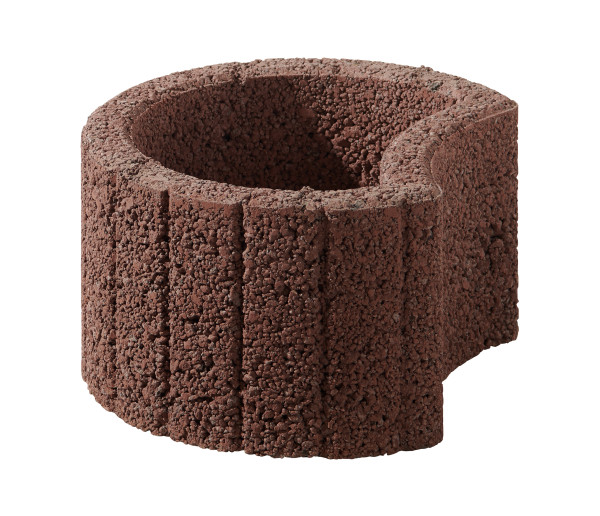 Pflanzring Dorill klein 20cm braun haufwerksporig