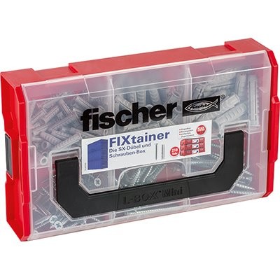 Fischer FIXtainer SX-Dübel m. Schrauben 210 tlg.