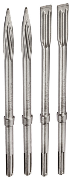Bosch Meißel-Set SDS-max RTec 4-tlg. in Kunststoffröhre