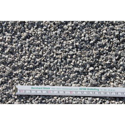 Glück Edelsplitt 2 - 5 mm Straßenbaumat. gebrochen, gewaschen im BigBag