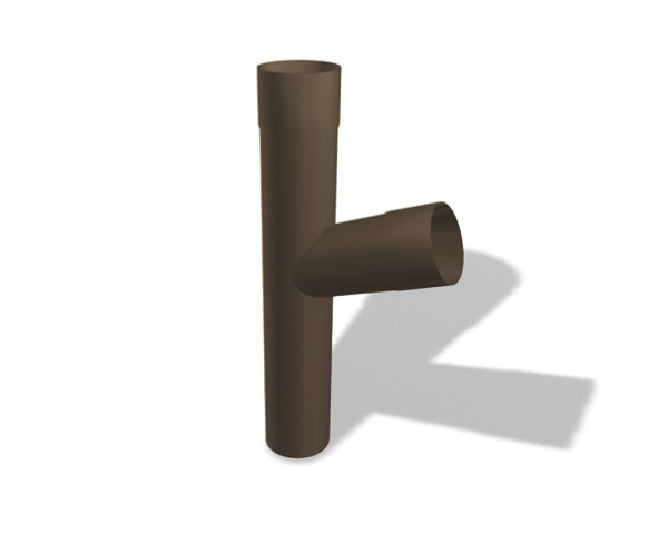 PREFA Rohreinmündung 100/100 P.10 braun